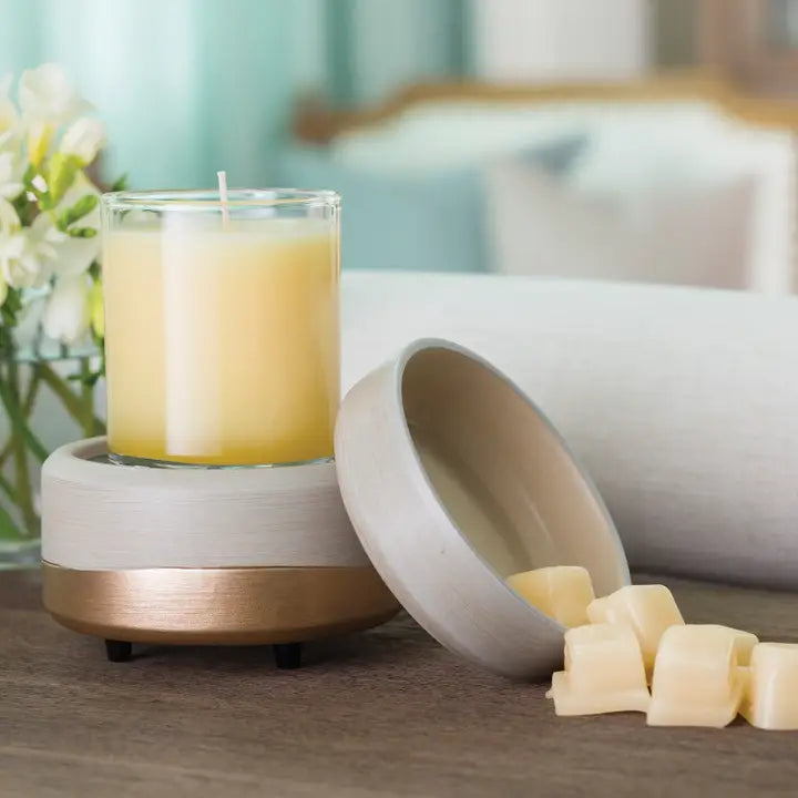 Réchaud électrique classique 2 en 1 Candle Warmers® Midas