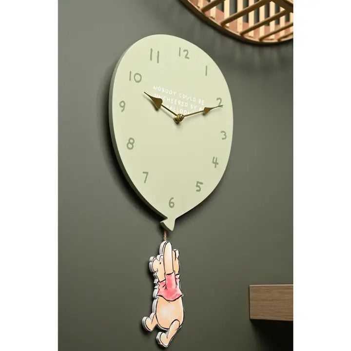 Horloge murale ballon Disney Winnie l'Ourson