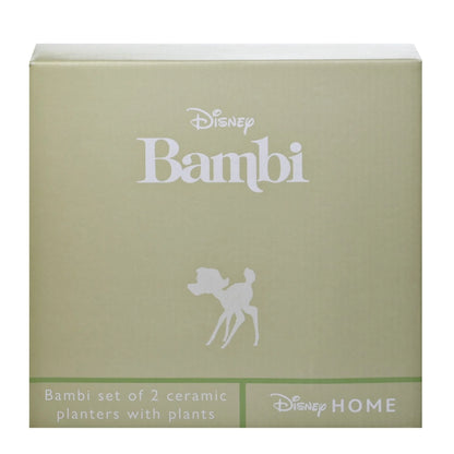 Lot de 2 jardinières Bambi Disney Forest Friends